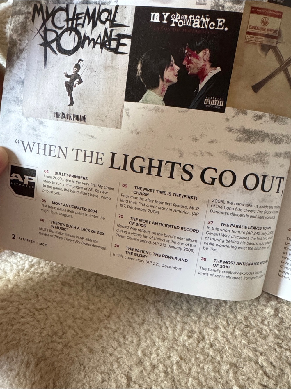 Alt Press My Chemical Romance Exclusive—2018 - Picture 3 of 6